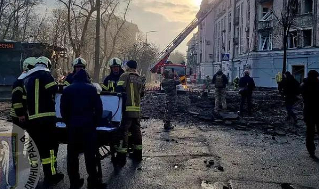 Harkiv ve Kiev'e füze saldırıları