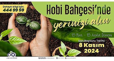 Hobi Bahçeleri Yeni Dönem Başvuruları Başladı
