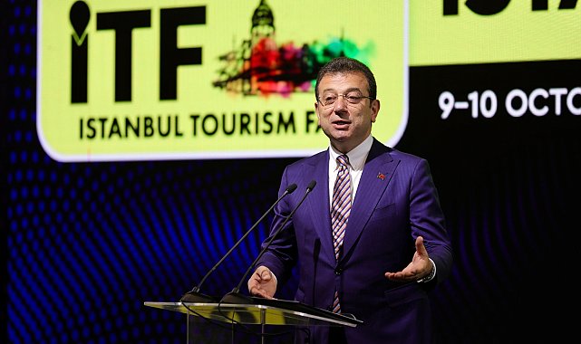 İmamoğlu, İstanbul Turizm Fuarı’nda konuştu