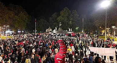 İnegöl'de Cumhuriyetin 101. Yılı Coşkusu