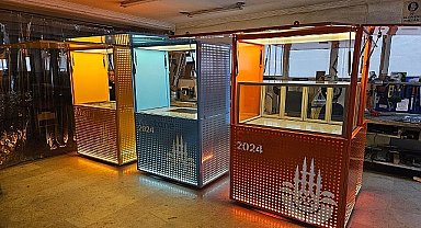 İstanbul'un simit arabalarına yeni tasarım.