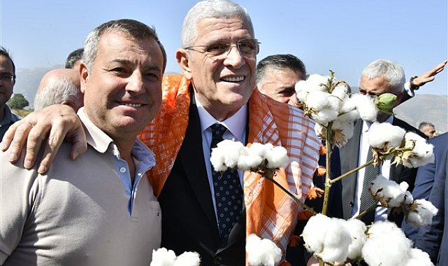 İYİ Parti Genel Başkanı Dervişoğlu, Söke’de çiftçilerle buluştu