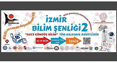 İzmir'de Bilim ve Teknoloji Rüzgârı: TÜBİTAK 4007 Bilim Şenliği-2 Gece-Gündüz Bilim Başlıyor.