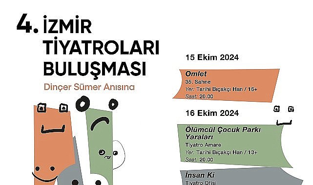İzmir Tiyatroları Buluşması başlıyor