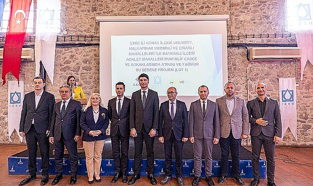 İZSU Genel Müdürlüğü 110 milyon Euro'luk yatırımla hayata geçireceği projeyi vatandaşlara tanıttı