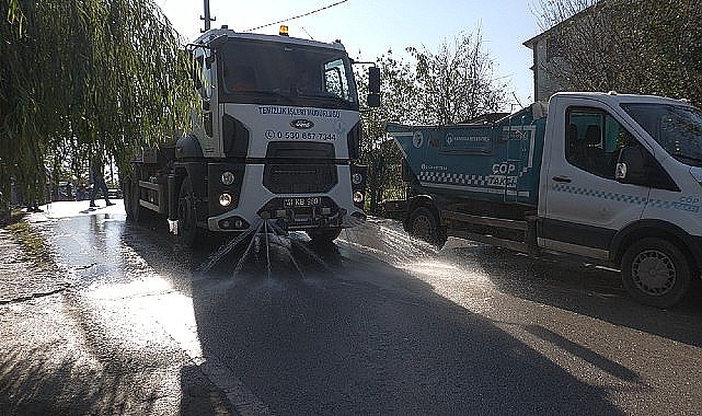 Kandıra Belediyesi'nden Temizlik Seferberliği