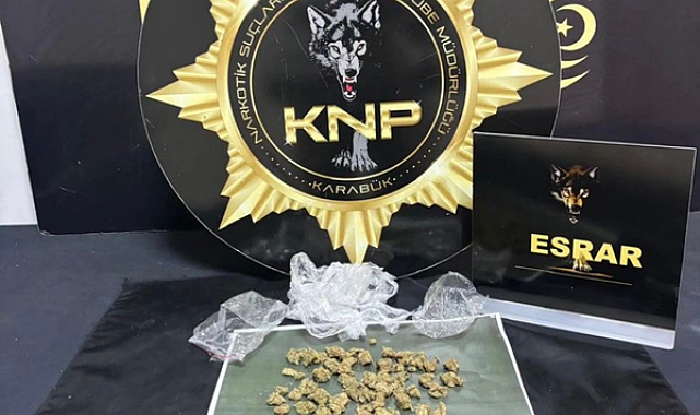 Karabük'te narkotik baskını yapıldı