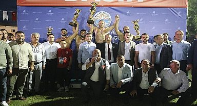 Kaş Güreşlerinin Başpehlivanı İsmail Balaban 