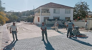 Kemer'de altyapı çalışmaları devam ediyor