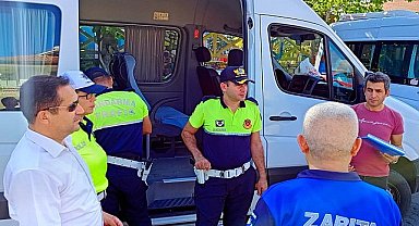 Kemer'de servis denetimleri