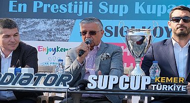 Kemer'de Sup Kupası Yarışları başlıyor
