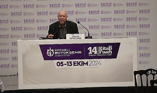 Kocaeli Kitap Fuarı, edebiyatın çınarını ağırladı