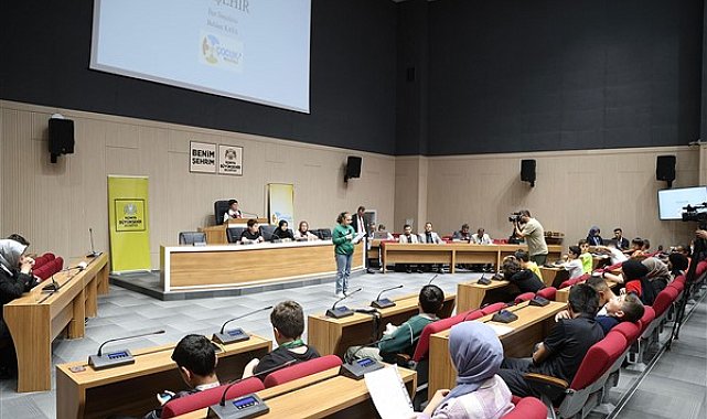 Konya Büyükşehir Belediyesi Çocuk Meclisi, ilk toplantısını yaptı