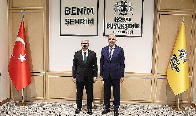 Konya Valisi Akın Başkan Altay'ı Ziyaret Etti