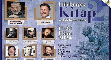 Lüleburgaz 2'nci Kitap ve Edebiyat Fuarı 17 Ekim'de başlıyor