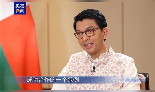 Madagaskar Cumhurbaşkanı Rajoelina'dan CMG'ye özel röportaj