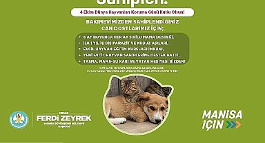 Manisa Büyükşehir Belediyesinden Örnek Proje “Yeter ki Sahiplen!