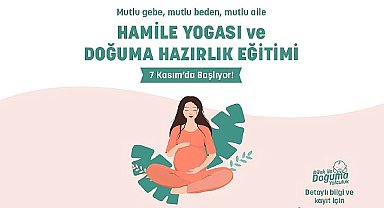 Manisa'da Ücretsiz Hamile Yogası ve Doğuma Hazırlık Eğitimi Başlıyor