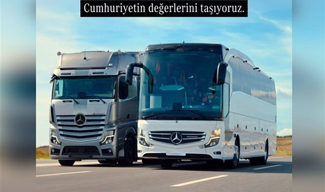 Mercedes-Benz Türk, Cumhuriyet’in 101. yılını hazırladığı bir filmle kutluyor