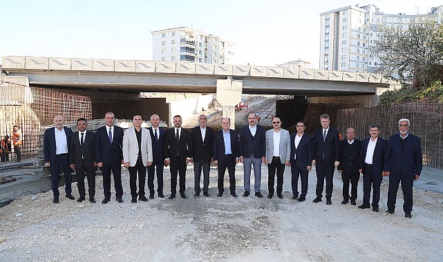 Milletvekili Baykan, Başkan Altay ve İl Başkanı Angı, hızlı tren çalışmalarını inceledi