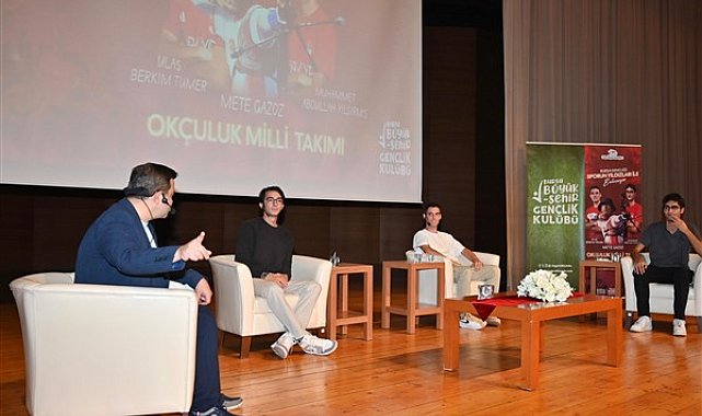 Milli okçular, Bursalı gençlerle buluştu