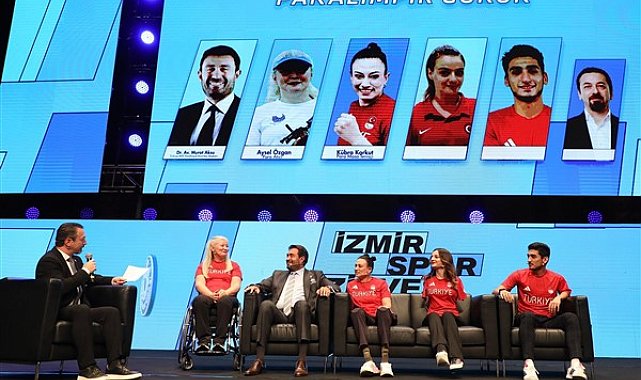 Milli yüzücü Boyacı, İzmir Spor Zirvesi’nde
