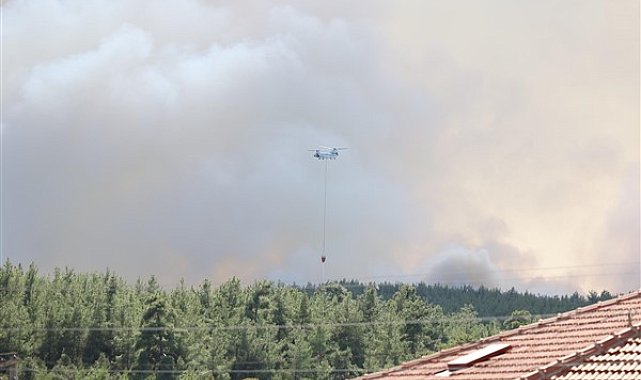 Muğla Büyükşehir, orman yangınlarına karşı mücadelesini sürdürüyor