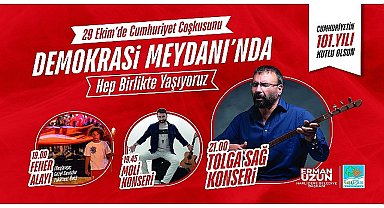 Narlıdere'de Cumhuriyetin 101'inci Yaşı Coşkuyla Kutlanacak