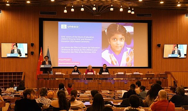 Peng Liyuan, UNESCO'ya tebrik mesajı gönderdi
