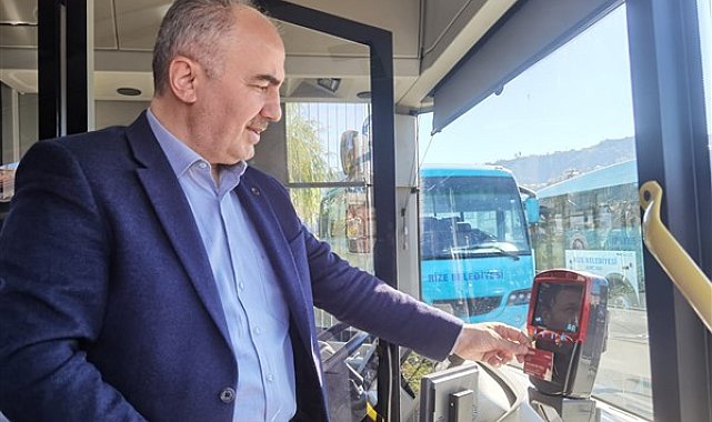 Rize'de ulaşım Türkiye Kart ile sağlanacak