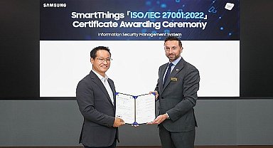 Samsung Electronics'in SmartThings platformu ISO 27001 sertifikası aldı