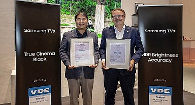 Samsung'un 2024 Neo QLED ve QLED TV'leri sektördeki ilk 'VDE Görüntü Kalitesi Doğruluğu' sertifikalarını aldı
