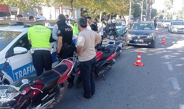 Şanlıurfa'da 196 motosiklet sürücüsüne para cezası uygulandı