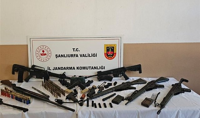 Şanlıurfa'da silah kaçakçılığı operasyonu