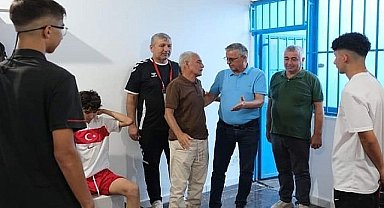 Şarampolspor Başkanı'ndan, Başkan Topaloğlu'na kutlama