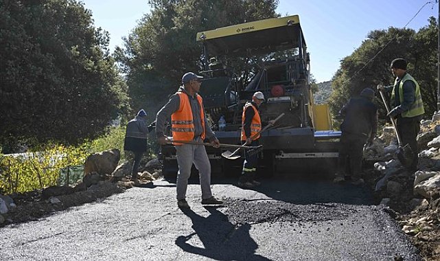Sarnıç ve Kurudere'de yol sorunları çözüldü
