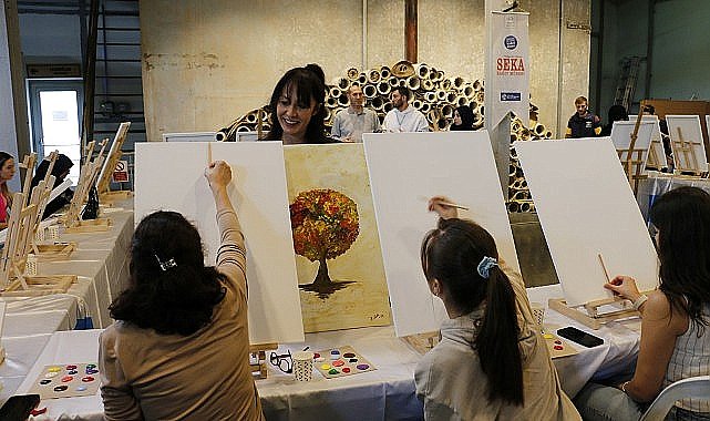 SEKA Kâğıt Müzesi'nde sanat dolu bir gün