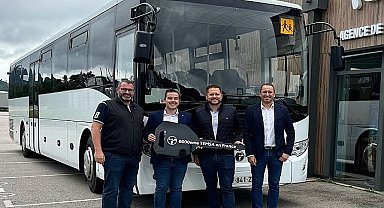 Temsa'dan Fransa'ya 6 bininci araç teslimatı