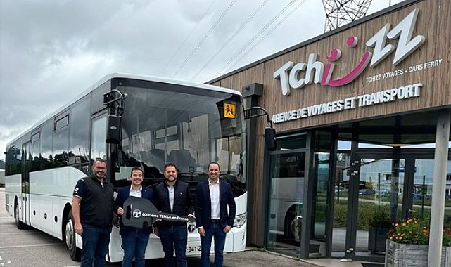Temsa’dan Fransa’ya 6 bininci araç teslimatı