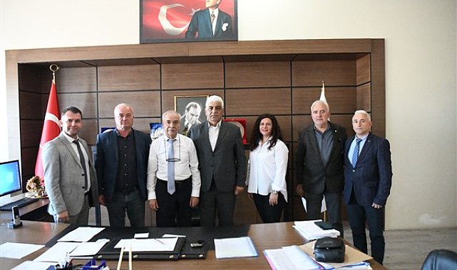 TÜM BEL-SEN Genel Başkanı Bozkurt, Başkan Özcan’ı ziyaret etti