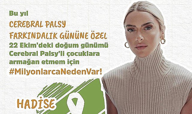Türkiye'nin Sevilen Sanatçısı Hadise'den Anlamlı Hediye