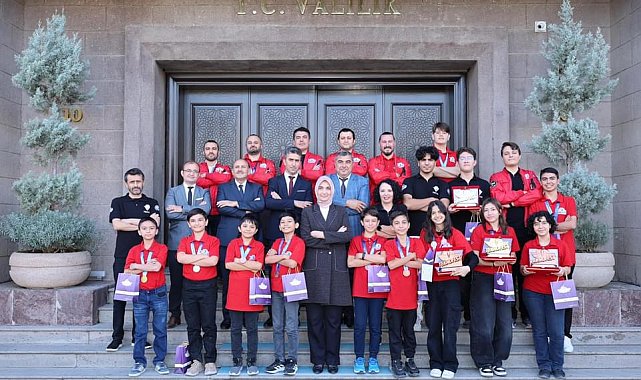 Vali Yiğitbaşı, TEKNOFEST şampiyonlarını ağırladı