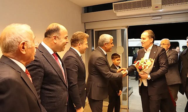 Yeniden Refah Partisi Genel Başkanı Erbakan, Şanlıurfa'da