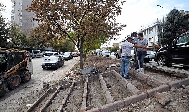 Yenimahalle’nin parklarına detaylı bakım yapıldı