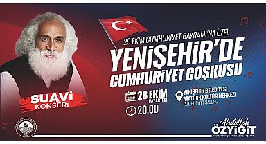 Yenişehir Belediyesi Suavi'yi Mersinlilerle buluşturuyor