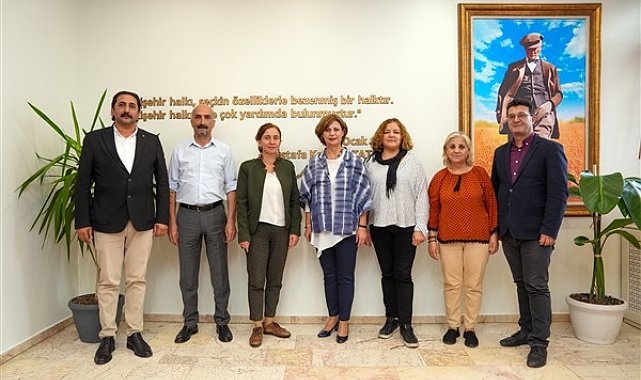 Yıldıztepe Kooperatifi Başkanı Barış, Başkan Ünlüce'yi ziyaret etti
