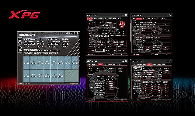 ADATA, Intel ve Önemli Anakart Markalarıyla İş Birliği Yaparak Akıcı Hız Aşırma Deneyimi Oluşturuyor