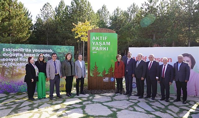 Aktif Yaşam Parkı törenle açıldı