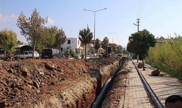 Antalya Büyükşehir, Kınık ve Ova’da içme suyu hatlarını yenileniyor