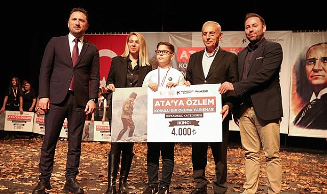 Ata’ya Özlem Şiir Yarışmasının kazananları belli oldu